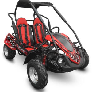 TrailMaster Blazer 200R Mittelklasse Go-Kart, 7,5 PS Drehmomentwandler, E-Start mit Rückwärtsgang, Kinder 7-12 Jahre