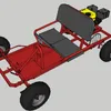 Starrachs-Go-Kart-Bausatz (Live Axle) – Bild 2