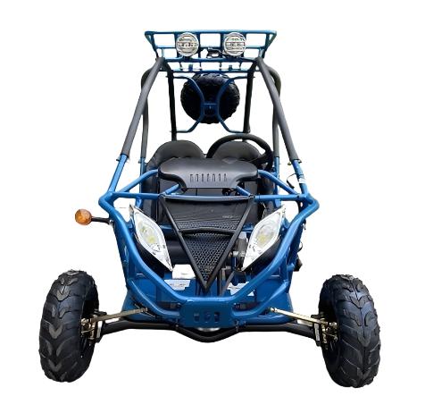 PGO 200GVA Kinder-Benzin-Go-Kart, 6,5 PS 196cc Motor mit E-Start, Automatik-Drehmomentwandler mit Rückwärtsgang, Kinder 7-12 Jahre – Bild 5