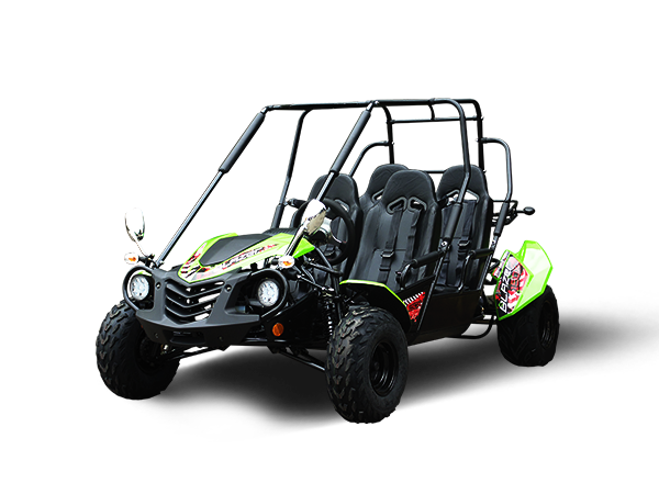 TrailMaster Blazer4 200EX EFI 4-Sitzer Buggy Go-Kart, verlängerte Kabine – Bild 4