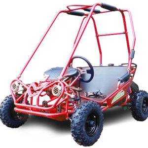 TrailMaster MINI XRS+ Kinder-Go-Kart, 5,5 PS Benzinmotor, Doppelsitz, verstellbare Pedale, Seilzugstart, Kinder 4-9 Jahre