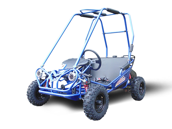 TrailMaster MINI XRS+ Kinder-Go-Kart, 5,5 PS Benzinmotor, Doppelsitz, verstellbare Pedale, Seilzugstart, Kinder 4-9 Jahre – Bild 3