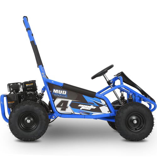 Interceptor Kinder-Benzin-Go-Kart, 2,5 PS 4-Takt, Vollfederung, ab 6 Jahren – Bild 4