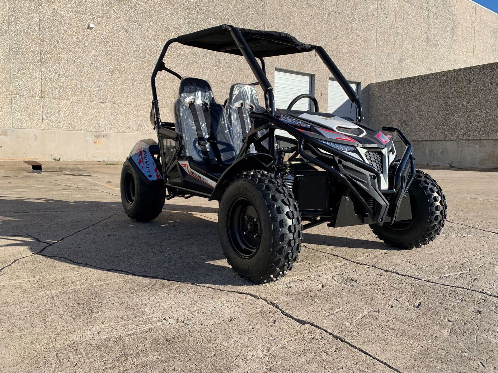 TrailMaster Cheetah 300E EFI UTV Go-Kart, flüssigkeitsgekühlt, CVT-Automatik mit Rückwärtsgang – Bild 5