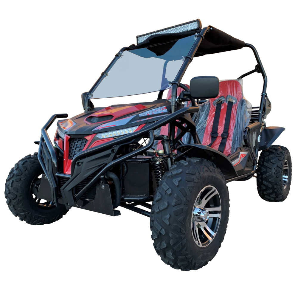 TrailMaster Cheetah 300EX EFI Deluxe UTV Go-Kart, Kardanantrieb, flüssigkeitsgekühlt, CVT-Automatik mit Rückwärtsgang