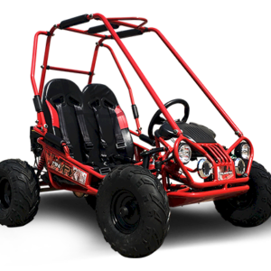 TrailMaster MINI XRX+ Kinder-Go-Kart, 5,5 PS Benzinmotor mit E-Start, Fernstart/Not-Aus, 4-9 Jahre