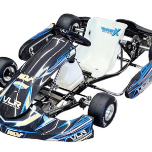 VLR Emerald Erwachsenen-Rennkart, Briggs LO206 Motor, Hilliard Flame Kupplung, Hoosier R80 Reifen
