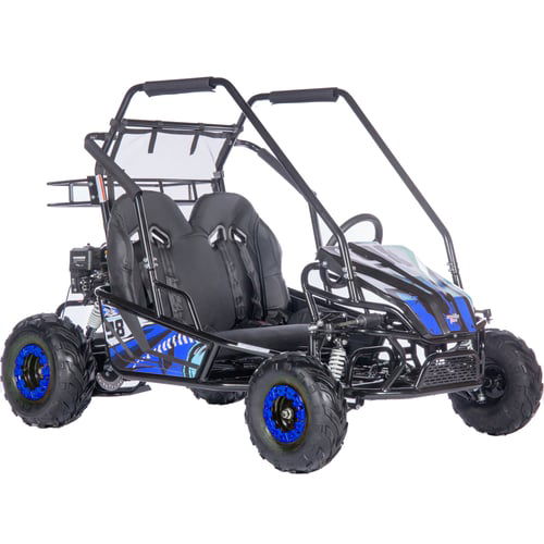 Interceptor XL Mittelklasse Go-Kart, 7 PS 4-Takt Seilzugstart, Automatik, Vollfederung – Bild 3