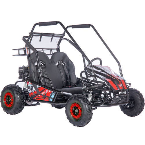 Interceptor XL Mittelklasse Go-Kart, 7 PS 4-Takt Seilzugstart, Automatik, Vollfederung – Bild 4