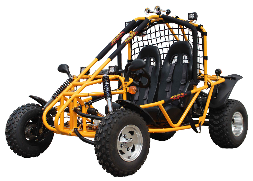 Spider 300 DLX EFI Buggy Go-Kart, E-Start, Automatik mit Rückwärtsgang, 10-Zoll-Alufelgen, ab 16 Jahren – Bild 3