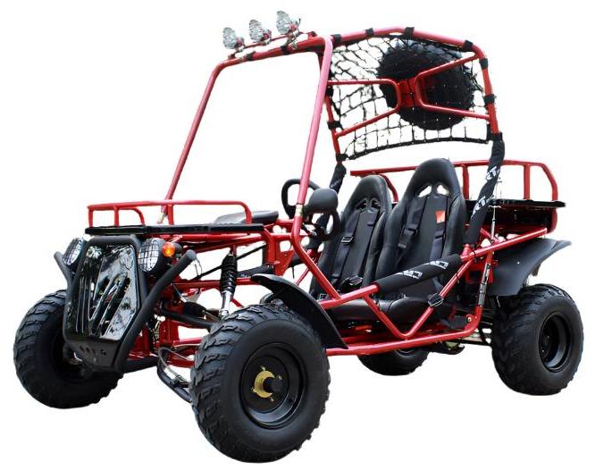 Rancher 200 Buggy Go-Kart, E-Start, Automatik mit Rückwärtsgang, 10-Zoll-Stahlfelgen, ab 16 Jahren