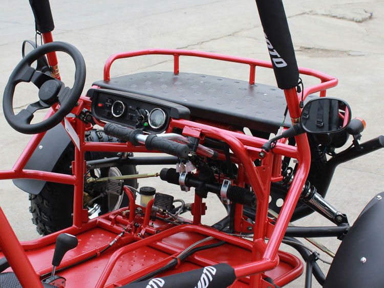 Rancher 200 Buggy Go-Kart, E-Start, Automatik mit Rückwärtsgang, 10-Zoll-Stahlfelgen, ab 16 Jahren – Bild 4