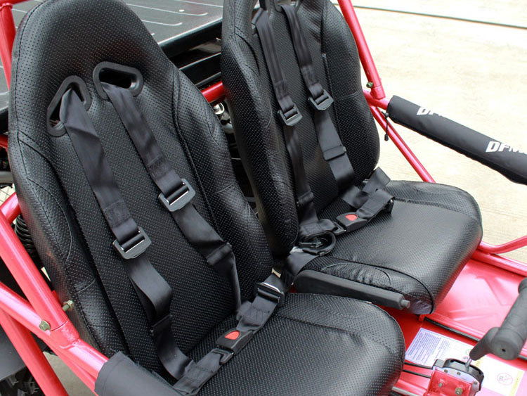 Rancher 200 Buggy Go-Kart, E-Start, Automatik mit Rückwärtsgang, 10-Zoll-Stahlfelgen, ab 16 Jahren – Bild 5
