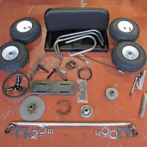 Starrachs-Go-Kart-Bausatz (Live Axle)