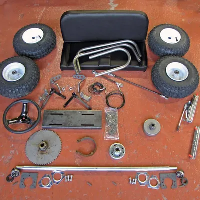 Starrachs-Go-Kart-Bausatz (Live Axle)