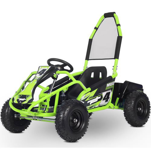 Interceptor Kinder-Elektro-Go-Kart, 48 V 1000 W, Vollfederung, ab 8 Jahren – Bild 3