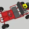 Starrachs-Go-Kart-Bausatz (Live Axle) – Bild 4