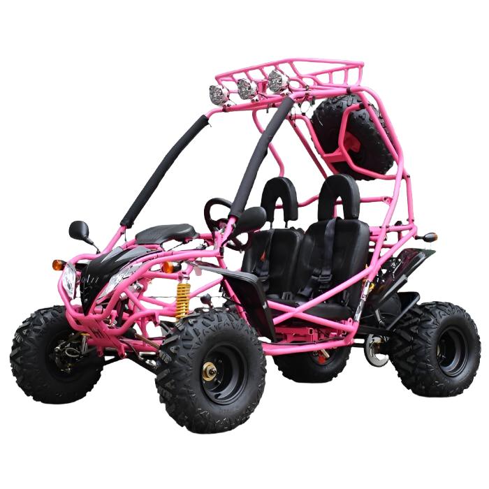 Captain Mittelklasse Kinder-Benzin-Go-Kart, 7,5 PS 208cc Motor mit E-Start, Automatik mit Rückwärtsgang, ab 8 Jahren – Bild 4