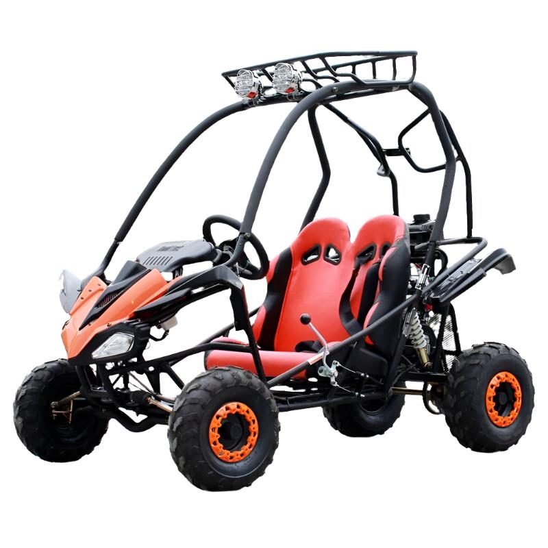 Mini Jaguar Kinder-Go-Kart, 125cc Motor mit E-Start, Automatik mit Rückwärtsgang, ab 8 Jahren – Bild 2