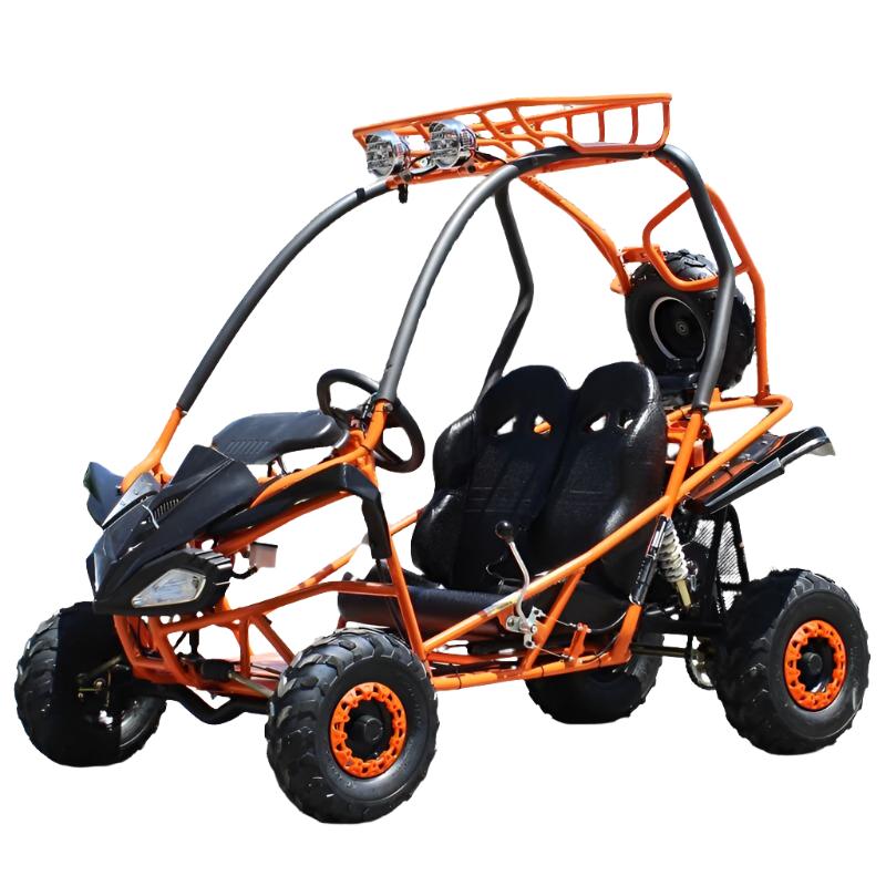 Mini Jaguar Kinder-Go-Kart, 125cc Motor mit E-Start, Automatik mit Rückwärtsgang, ab 8 Jahren – Bild 3