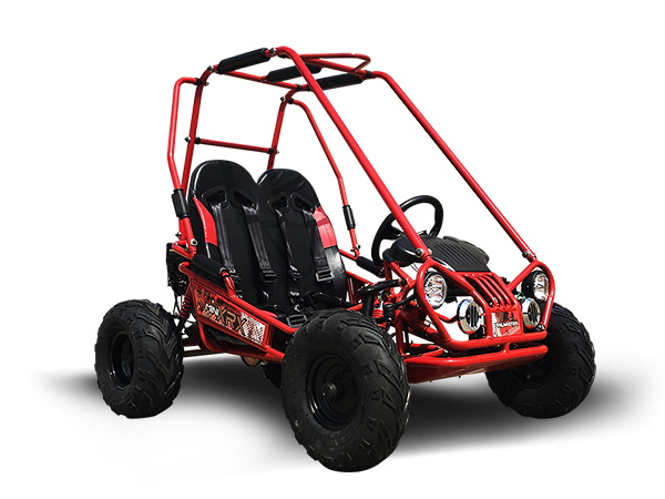 TrailMaster MINI XRX/R+ Go-Kart, 5,5 PS mit Eltern-Fernsteuerung und Rückwärtsgang, Kinder 4-9 Jahre – Bild 5