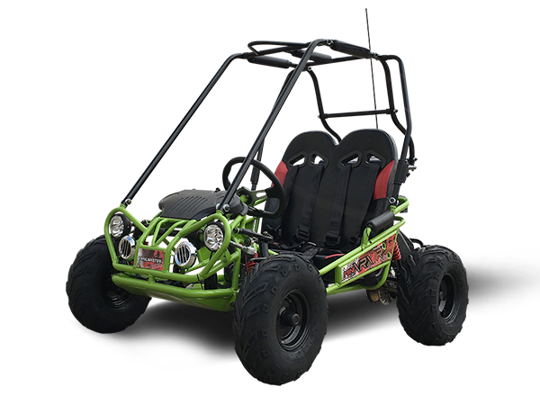 TrailMaster MINI XRX/R+ Go-Kart, 5,5 PS mit Eltern-Fernsteuerung und Rückwärtsgang, Kinder 4-9 Jahre – Bild 4