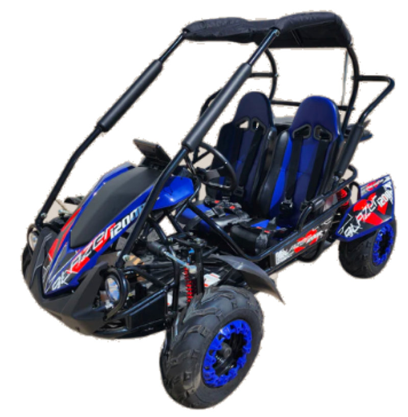 TrailMaster Blazer i200R Elektro-Go-Kart, 48 V Lithium-Akku, Mittelklasse, Kinder 7-12 Jahre – Bild 5