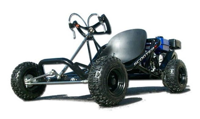 Sport Kart 6,5 PS Offroad-Go-Kart, 13-Zoll-Stollenreifen, doppelte Coilover-Stoßdämpfer