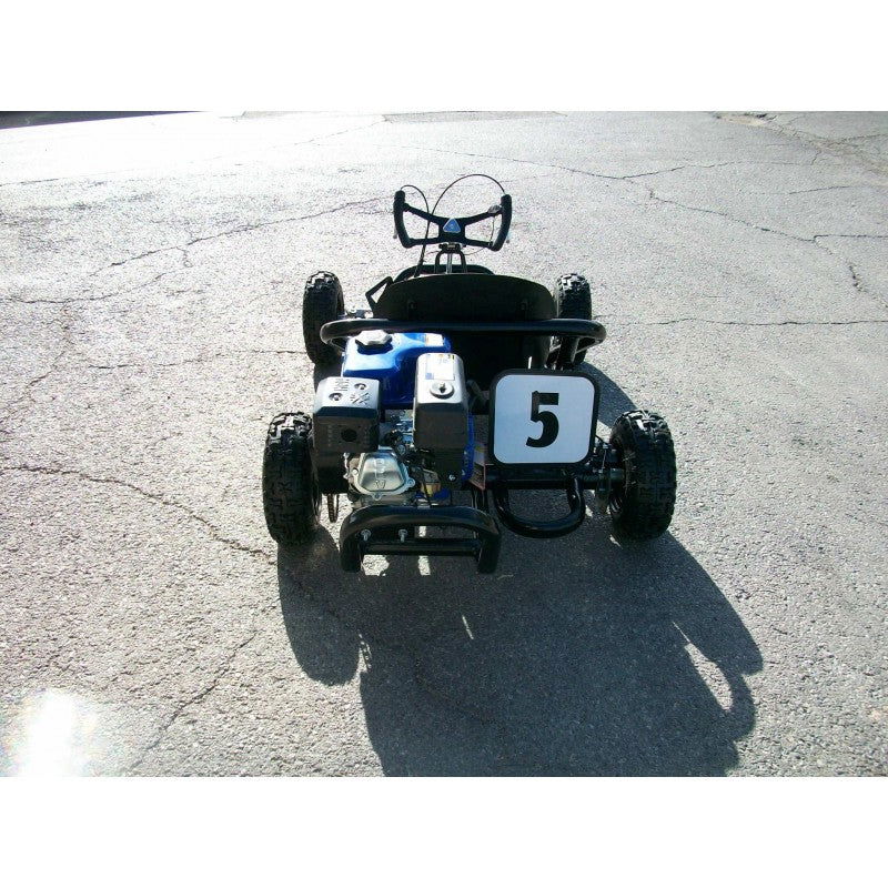Sport Kart 6,5 PS Offroad-Go-Kart, 13-Zoll-Stollenreifen, doppelte Coilover-Stoßdämpfer – Bild 4