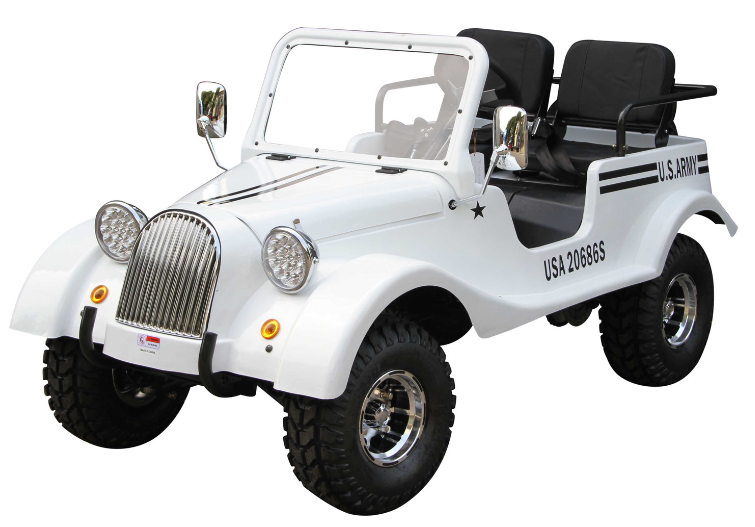 GR-5 Mini-Jeep Roadster Go-Kart, 125cc E-Start, 3-Gang-Halbautomatik mit Rückwärtsgang, ab 12 Jahren – Bild 2