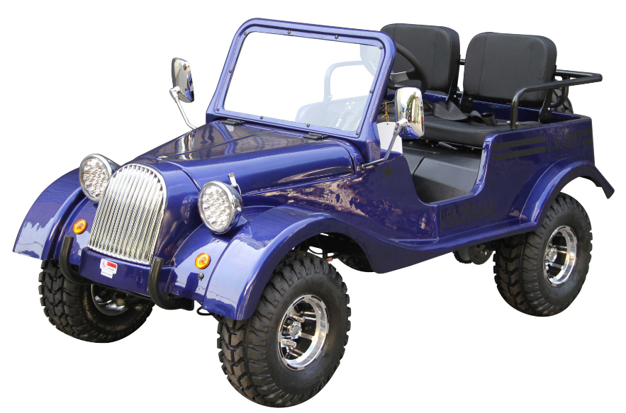 GR-5 Mini-Jeep Roadster Go-Kart, 125cc E-Start, 3-Gang-Halbautomatik mit Rückwärtsgang, ab 12 Jahren – Bild 3