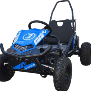 TrailMaster Cheetah i3 Kinder-Elektro-Mini-Go-Kart, 3 Geschwindigkeitsstufen, mit Rückwärtsgang, Kinder 4-9 Jahre