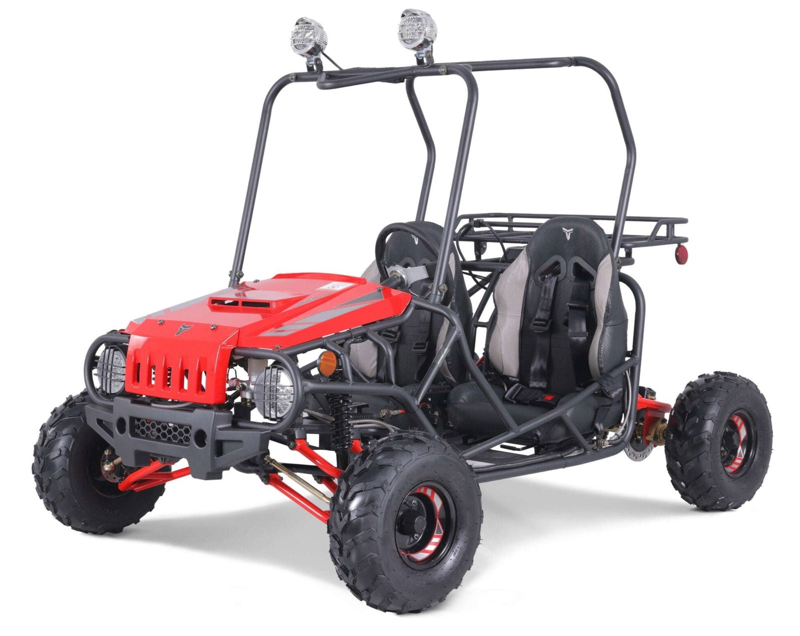 Tao Mojave 110cc Kinder-Benzin-Go-Kart, E-Start, Automatik mit Rückwärtsgang, ab 8 Jahren – Bild 3