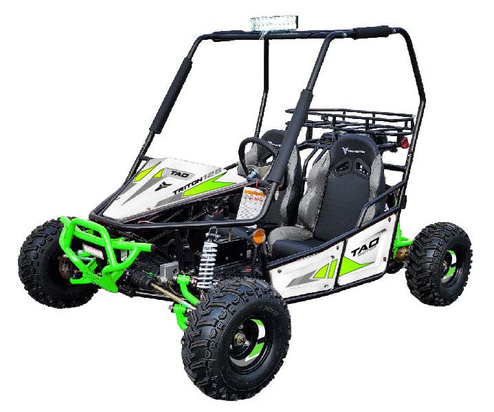 Tao Triton 125cc Kinder-Benzin-Go-Kart, E-Start, Automatik mit Rückwärtsgang, ab 8 Jahren – Bild 2