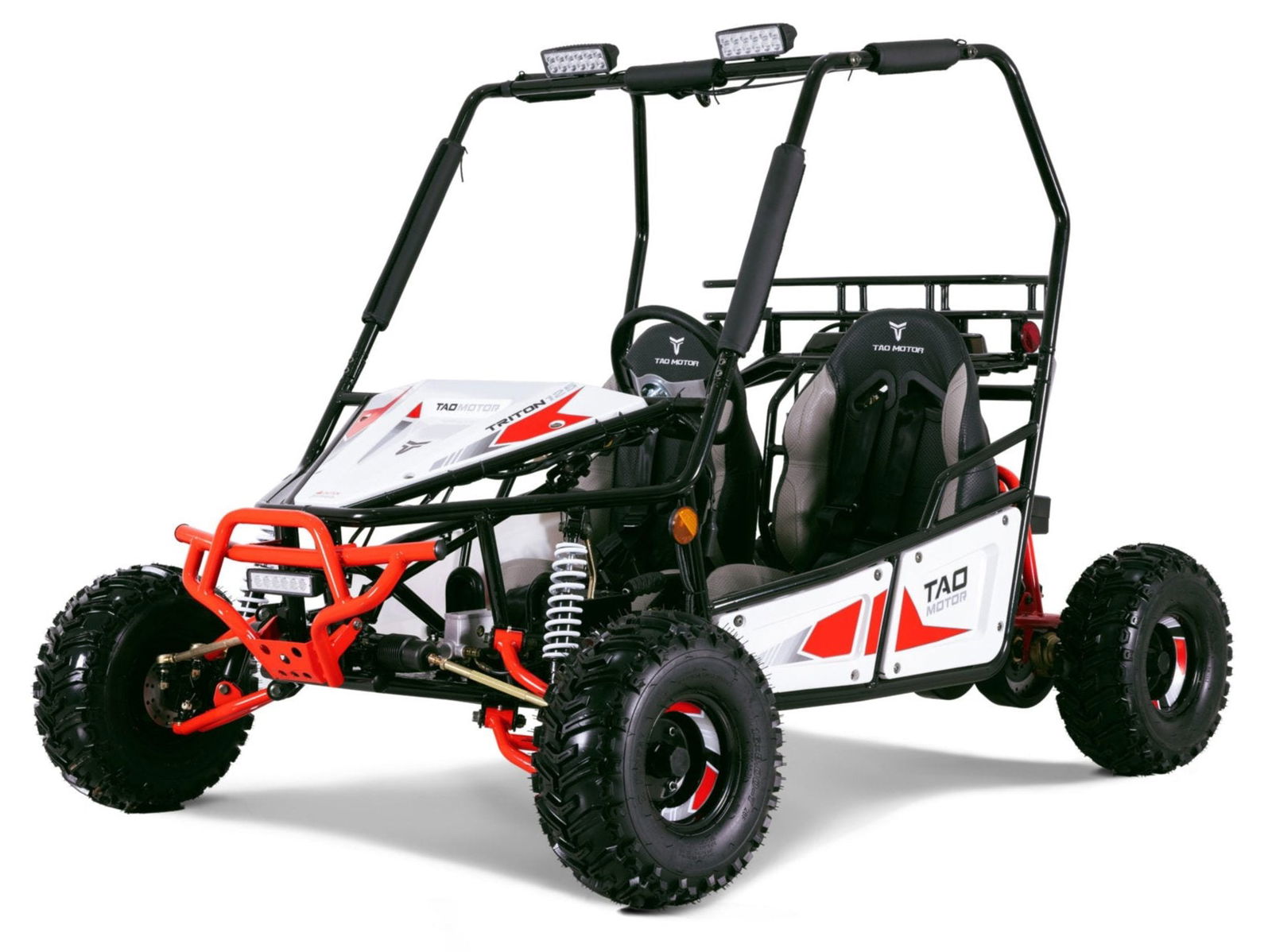 Tao Triton 125cc Kinder-Benzin-Go-Kart, E-Start, Automatik mit Rückwärtsgang, ab 8 Jahren – Bild 3