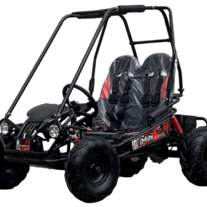 TrailMaster iMini Kinder-Elektro-Go-Kart, Rückwärtsgang, 48 V, 2 Geschwindigkeitsstufen, Kinder 4-9 Jahre