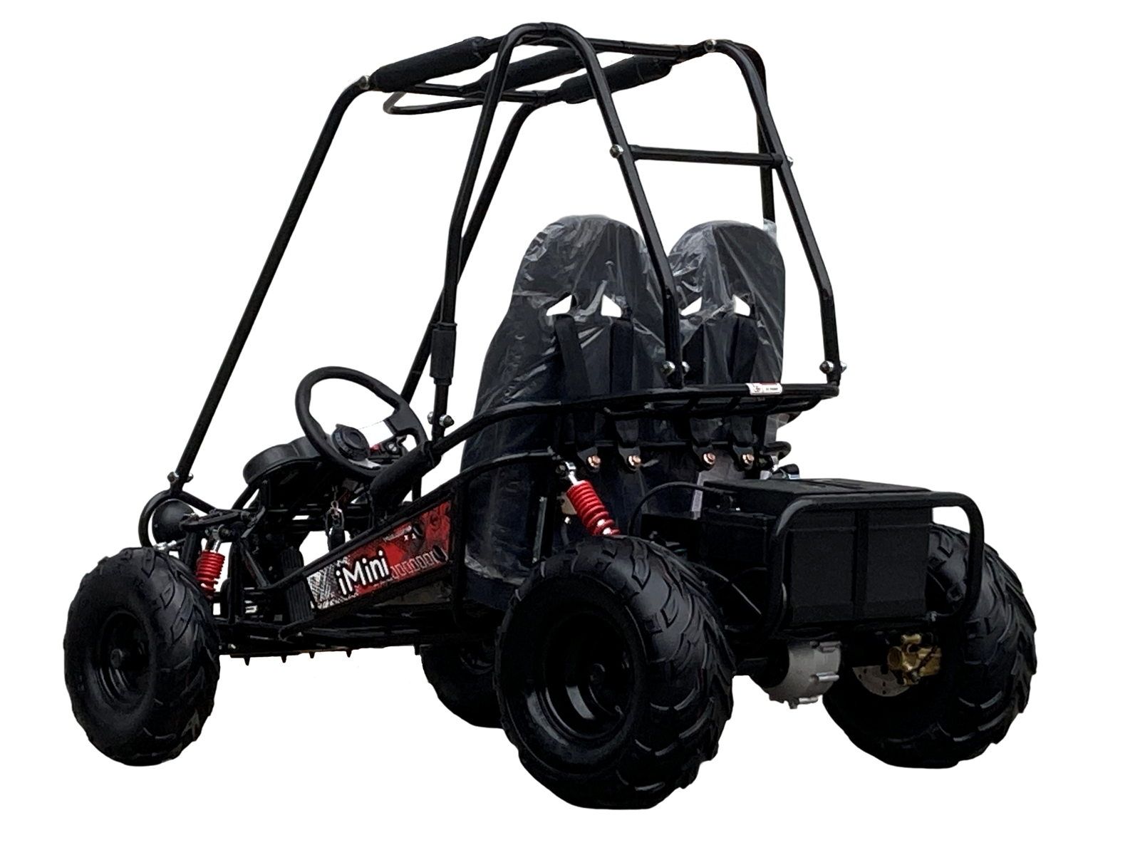 TrailMaster iMini Kinder-Elektro-Go-Kart, Rückwärtsgang, 48 V, 2 Geschwindigkeitsstufen, Kinder 4-9 Jahre – Bild 5